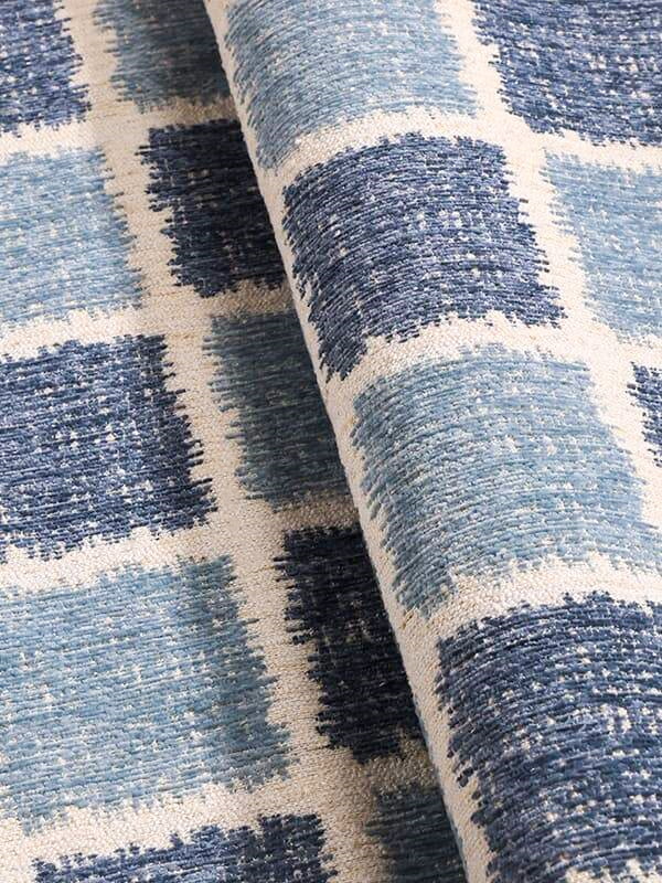 TED Textured গ্রিড Chenille Jacquard ফ্যাব্রিক